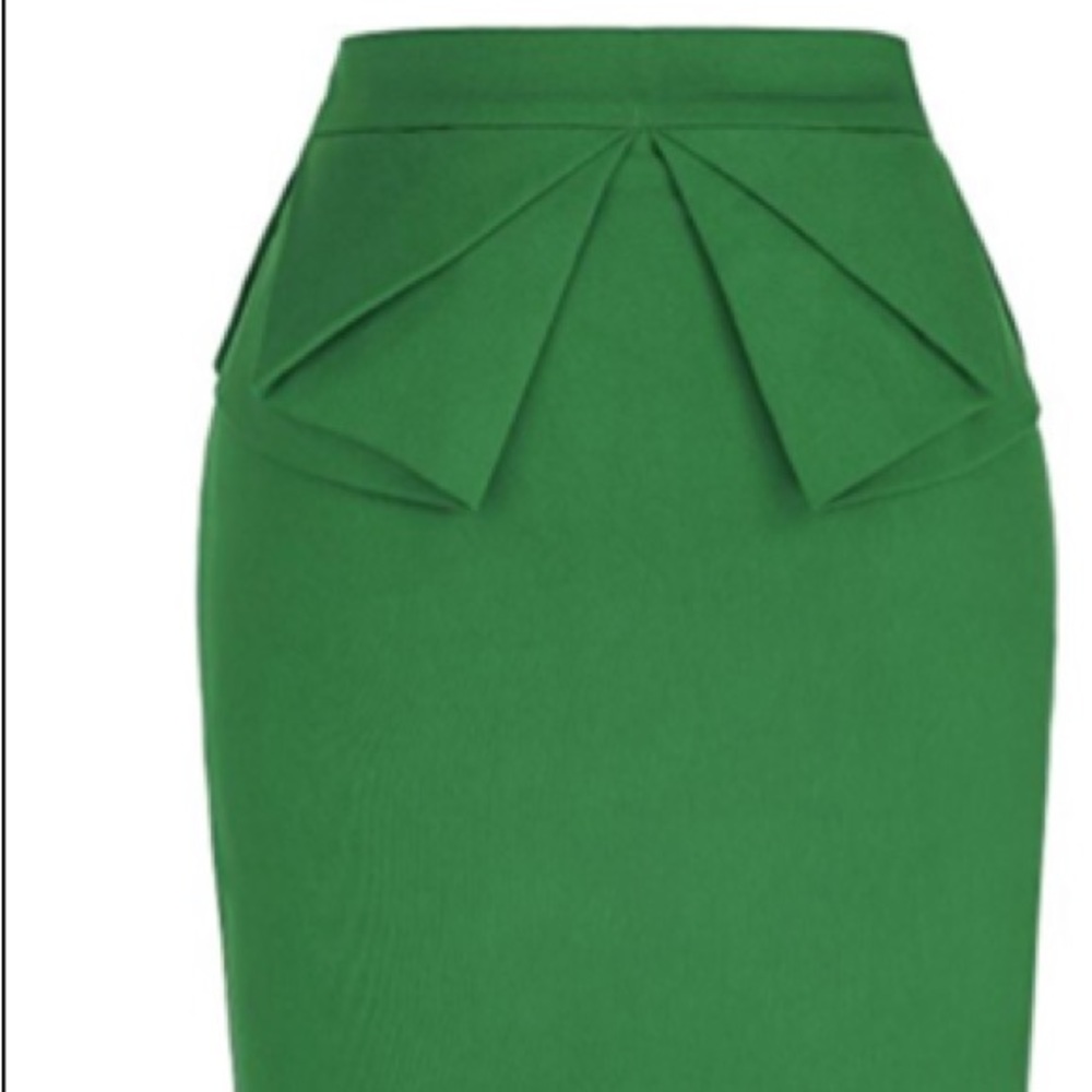Grace Karin Green Pencil Skirt